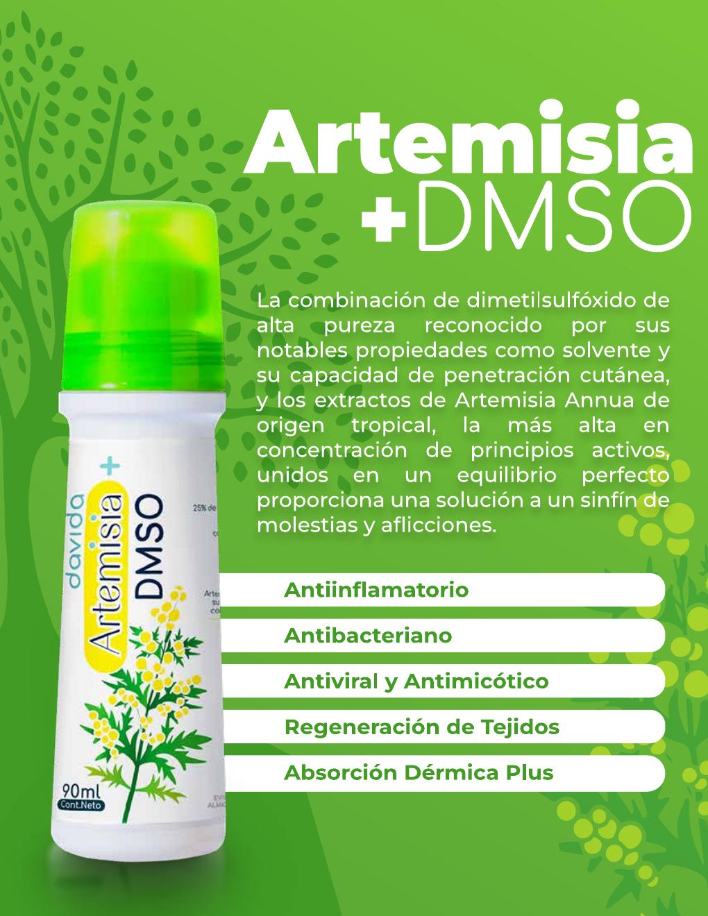 Diseño de catálogo de Artemisia + DMSO